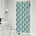 thumbnail image 2 of Adorable Funny Dog Bathroom Curtain Waterproof Machine Washable Shower Curtain Cartoon Puppy Print, 2 of 5