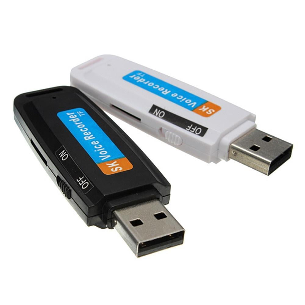 8GB Mini Digital Audio Voice Recorder Dictaphone USB Flash Drive Microphone 