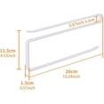 thumbnail image 3 of Paris Hilton Kitchen Metal Toilet Paper Towel Rack Bathroom Kitchen Roll Paper Holder Organizer, 3 of 7