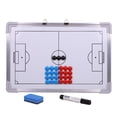thumbnail image 1 of Portapapeles magnético para entrenadores de fútbol, tablero de entrenamiento de fútbol Kit de tablero magnético de fútbol para colgar tablero de, 1 of 7