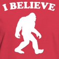 thumbnail image 3 of CafePress - Bigfoot I Believe T Shirt - Women's Traditional Fit Dark T-Shirt, 3 of 4