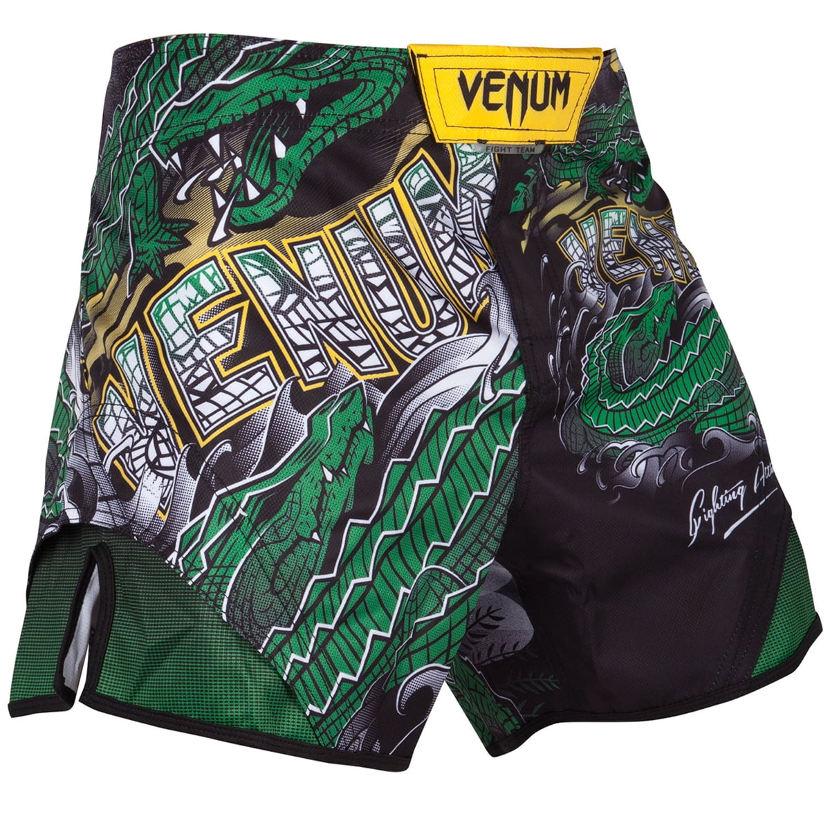 Venum Green Viper Lightweight MMA Fight Shorts Black//Green