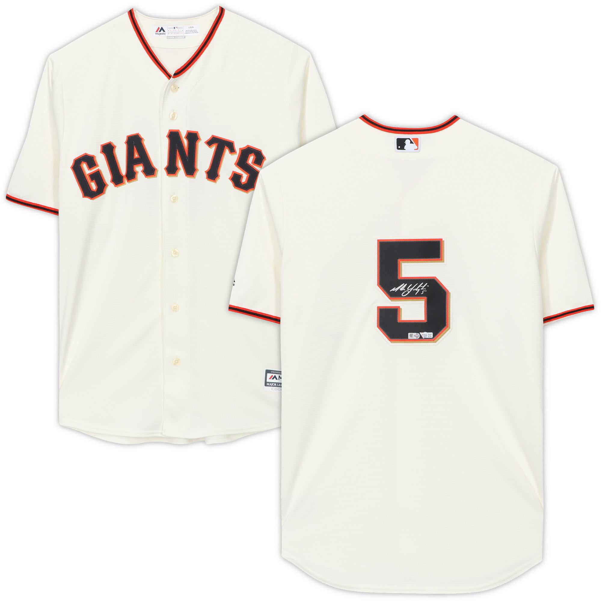 signed giants jersey