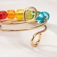 thumbnail image 6 of Mightlink Rotatable Colorful Beads Ring Stress Anxiety Relief Open Adjustable Men Women Finger Ring Fashion Jewelry Accessories Christmas New Year Gift, 6 of 6