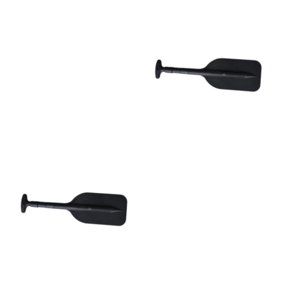 Greeniant Ajustable Kayak Propel Paddle Remo Canoa Barco Accesorios Negro Negro 53-108cm 2Conjunto