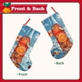 thumbnail image 2 of KLL Refreshing Citrus Splash for 18" Christmas Stocking Snowman Xmas Stocking Holiday Christmas Decoration Gifts for Family Kids, 2 of 8
