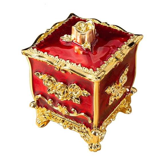 SDFGTstore Cotton Swab Storage Box with Lid Q-Tip Swab Holder Cotton Balls Canister Jar