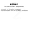 thumbnail image 2 of Transit Auto Front Wheel Bearing and Tie Rod End Kit for Car Audi A3 Sportback e-tron with 80mm Outer Diameter K7T-101315, 2 of 2