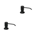 thumbnail image 3 of Matsuzay Dispensador de cocina negro con una amplia gama de usos: acabado elegante y resistente a la oxidación Tipo A a prueba de herrumbre Tipo A negro 2Conjunto, 3 of 6