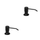 thumbnail image 2 of Inteprter Accesorios funcionales y dispensador de jabón para cocina Dispensador de jabón de cocina a prueba de herrumbre moderno tipo A negro Tipo A negro 2Conjunto, 2 of 6