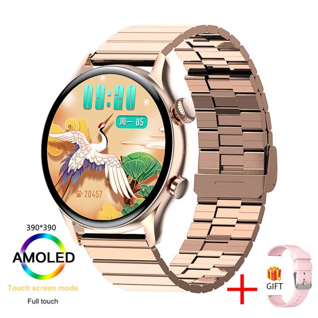 2023 NFC Smartwatch Hombres AMOLED 390 * 390 Pantalla HD Siempre muestra la hora Llamada Bluetooth IP68 Reloj inteligente a prueba de agua para Xiaomi Tan Jianjun unisex
