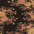 thumbnail image 1 of Ahgly Company Machine Washable Indoor Square Transitional Light Brown Area Rugs, 4' Square, 1 of 7