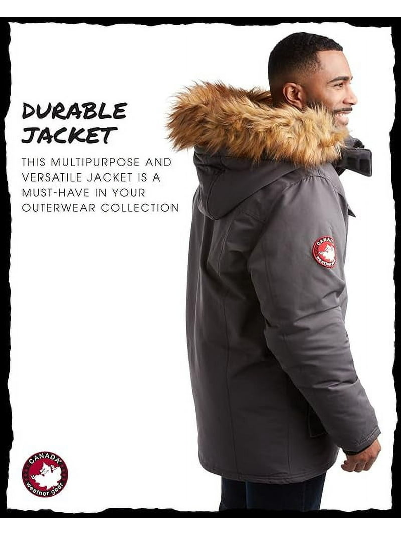 ジャケット・アウター Canadian ECWC Parka - XL size CANADA WEATHER GEAR Men's Winter Coat - Heavyweight Teflon Canvas