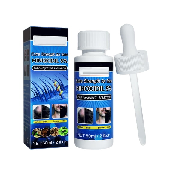 Men Hair and Beard Growth Fluid Powerful Thicker Beard for Facial Hair and Scalp