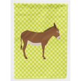 thumbnail image 1 of Carolines Treasures BB7675CHF Cotentin Donkey Green Flag Canvas House, 1 of 4