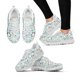 thumbnail image 1 of Zapatillas cómodas de marca con diseño de gatito/gato negro de dibujos animados, zapatillas blancas con cordones, zapatillas casuales planas para mujer, 1 of 6