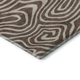 thumbnail image 3 of Addison Rugs Mayfield Premium Machine Washable Transitional Swirls Brown Rectangle Rug, 8' x 10', 3 of 6