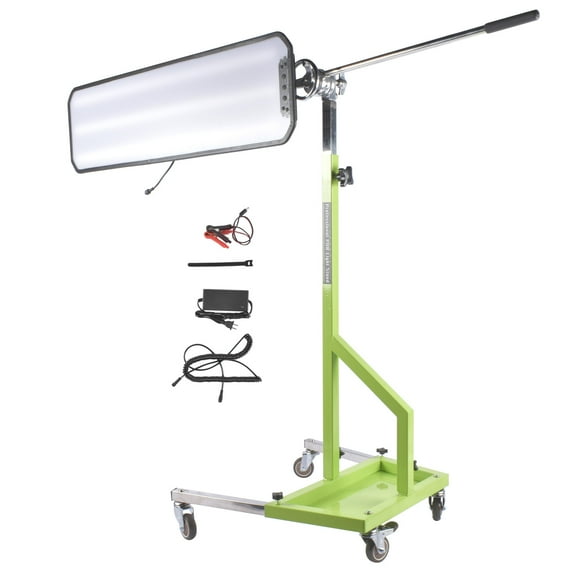 Mustrod 92cm Heavy Duty 12V PDR Light LED Lamp Auto Body Dent Repair Tools Reflection Board with Adjustable Holder