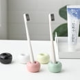 thumbnail image 6 of Giyblacko Bathroom ProductsUrbanstrive Sleek Mini Ceramics Toothbrush Holder Stand For Bathroom Vanity Countertops, 6 of 9