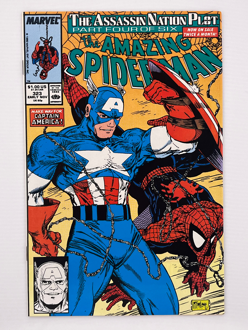 Cover of The Amazing Spider-Man #323