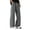 Grey, variant on Sweatpants for Men Wide Leg Pants Relaxed Fit Straight Cut Spring Fall Casual Sporty Streetwear Trousers Plus Size Black L