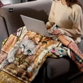 thumbnail image 5 of Yibo Coach Gifts Blanket Flannel Soft and Comfortable Anti-static Bed Sofa Blanket, 5 of 7