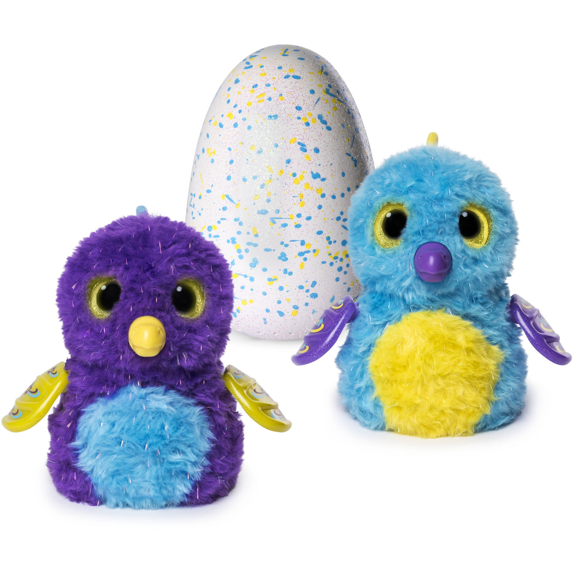 Hatchimals Glittering Garden Hatching Egg Interactive Creature, Shimmering Draggle - Walmart.com