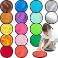 thumbnail image 1 of Juego de alfombrillas sensoriales Keculf, 16 unidades, para niños autistas, 1 of 7