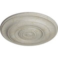 thumbnail image 3 of Ekena Millwork 18"OD x 1 1/2"P Niobe Ceiling Medallion (Fits Canopies up to 8 5/8"), Hand-Painted Pot of Cream Crackle, 3 of 5