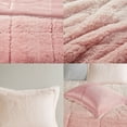 thumbnail image 5 of Cotton Bedding Set Twin/Twin XL Ombre Shaggy Long Fur Comforter Mini Set,Bed In A Bag, 5 of 9
