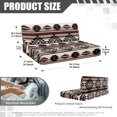 thumbnail image 6 of Pzuqiu Vintage Aztec Camper Cushion Slipcover Sofa 2 Piece Stretchy Easy Install Rv Dinette Cushion Cover Breathable Camper Booth Sofa Chair Seats Protector Replacement, 6 of 6