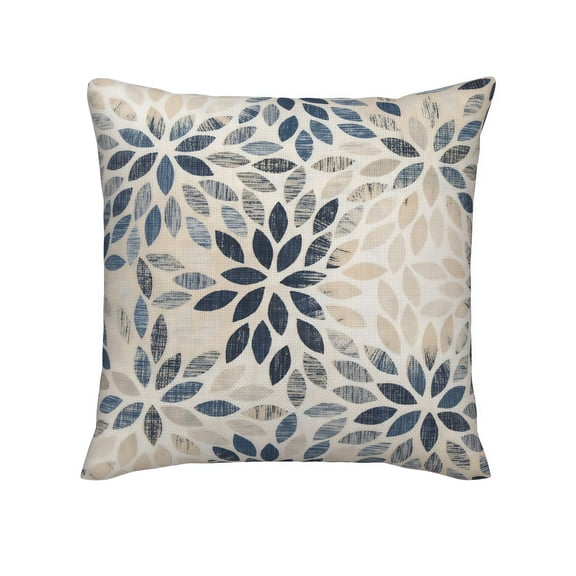 Throw Pillow Covers 18x18 Inch,Decorative Pillow Covers for Couch Sofa Bedroom Indoor Outdoor Patio,Home Decor Print Soft Pillow Cases
