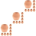 thumbnail image 4 of AMERTEER 24 pcs  Mini Clay Planter Pots Small Ceramic Succulents Planter Pots Mini Ceramic Plant Pot, 4 of 6