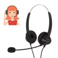 thumbnail image 4 of Auricular De Negocios, Diadema Flexible Para Auriculares De Servicio Al Cliente Con Micrófono Para Negocios Para Teléfonos VOIP, 4 of 8