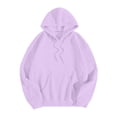 thumbnail image 5 of Angel Wings Hooded Sweatshirt for Women Embroidered Oversized Sparkly Long Sleeve Pullover Y2K Drawstring Hoodie with Pockets Light Purple XS-5XL, 5 of 6