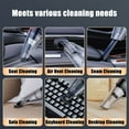 thumbnail image 6 of Tarmeek Car Vacuum Cleaner Wet Dry, Strong Suction for Liquid Spills, Crumbs Pet Hair in Auto Interior Handheld Vacuum, Cigarette Lighter Powered with 5 Attachments Portable Vacuum Cleaners for Home, 6 of 7