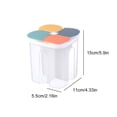 thumbnail image 2 of Dispensador de granos secos de 4 rejillas transparente 15/23 L mantiene fresco para granos de cereal de arroz, 2 of 7