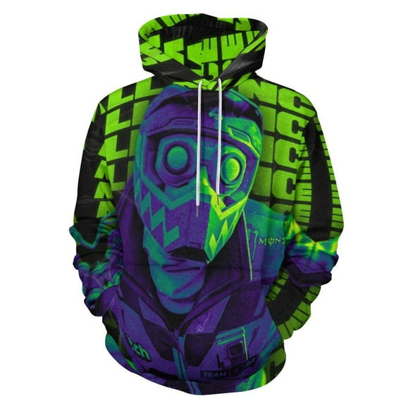 Apex Legends Unisex Sweatshirts Loose Pullover Sweater Hooded Hoodie 3D Printing Jacket Winter Fall Clothes S