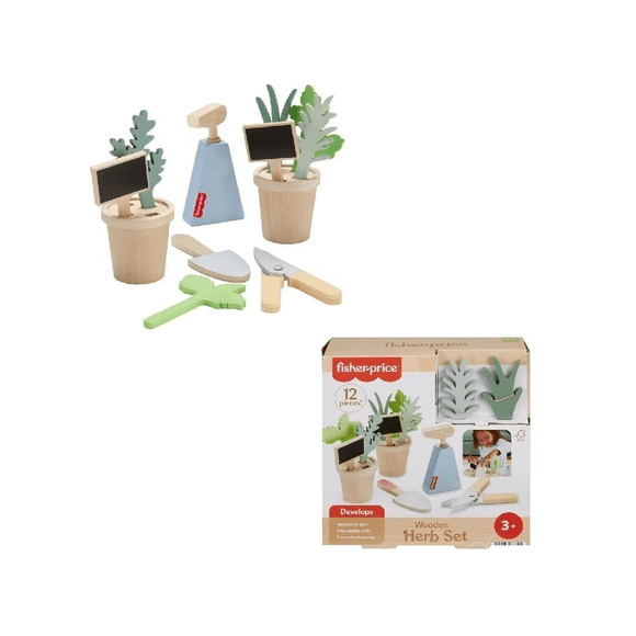 Herramienta de Jardinería de Juego Fisher-Price de Madera