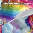 thumbnail image 4 of Robot Unicorn Attack Velvet Bed Pillow Set with Unique Patterns in Sizes 16x16, 18x18, and 20x20 Inches - Includes 2 Chair Pillow Covers,Bed Pillow for Any Occasion, 4 of 6