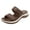 1Brown, variant on Slides for Women Casual Comfortable Arch Support Slip on Shoes Summer Dressy Slippers