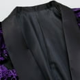 thumbnail image 4 of Tawop Jacket Men Blazers Casual Trendy Solid Mens Gift,Purple,M, 4 of 9
