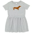 thumbnail image 3 of Inktastic Dachshund Girls Toddler Dress, 3 of 5