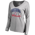 thumbnail image 2 of Women's Ash Arizona Wildcats Victory Script Long Sleeve T-Shirt, 2 of 3