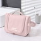 thumbnail image 5 of Organizador portátil de bolsas de aseo colgantes | Bolsa de cosméticos de viaje de gran capacidad para mujeres hombres | Almacenamiento impermeable de maquillaje de poliéster con compartimentos, 5 of 6
