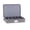 Graphite Polyester, variant on Keepsakes Zip-Top Storage Box with Trays - Heavy Duty Polyester- Reinforced Handles - Stackable Design - Indoor Storage, Graphite