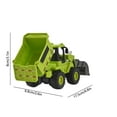 thumbnail image 6 of ABPWLY Toys Alloy Forklift Model Engineering Vehicle Simulation Loader Bulldozer Dump Truck Pull Back Toy Car for Boys Birthday Gifts, 6 of 6