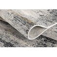 thumbnail image 3 of Rug Branch Capri Contemporary Abstract Grey Beige Indoor Runner Rug For Entryway, Hallway, Bathroom, and Kitchen - 2' x 13' (2'3" X 13'), 3 of 4