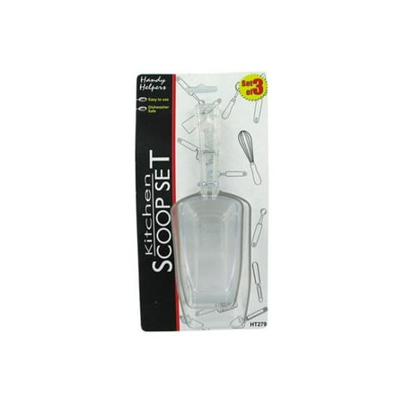 

Bulk Buys HT279-96 Plastic Kitchen Scoops -Pack of 96
