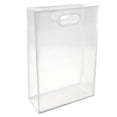 thumbnail image 1 of Bolsa transparente de PVC con fuelle-Gift beige 24 x 35 x 10, 1 of 3